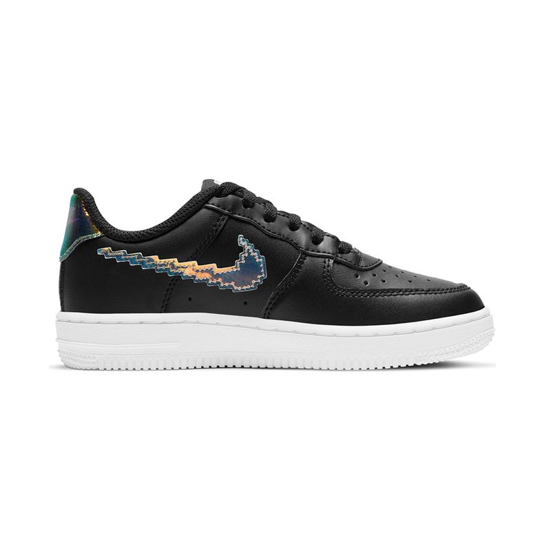 Tenis-Nike-Air-Force-1-Lv8-PS-Infantil-Preto-3