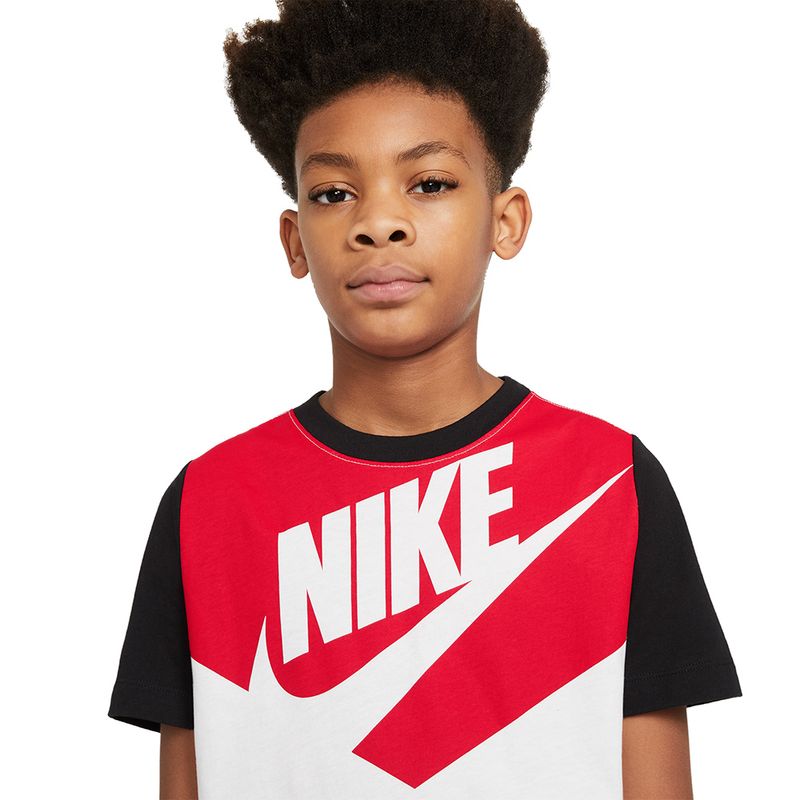 Camiseta-Nike-Infantil-Multicolor