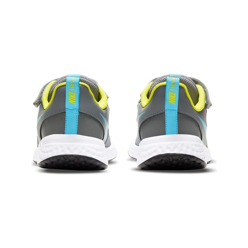 Tenis-Nike-Revolution-5-PS-Infantil-Cinza-6