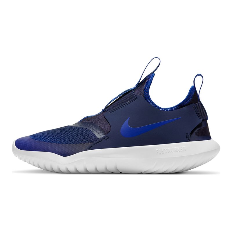 Nike flex best sale runner blue