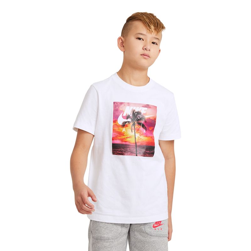 Camiseta-Nike-Air-Infantil-Branca