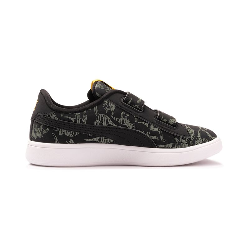 Tenis-Puma-Smash-V2-Archeo-PS-Infantil-Multicolor