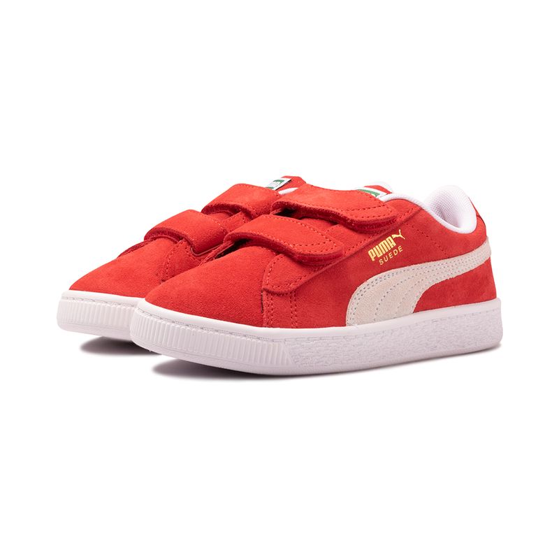 Tenis-Puma-Suede-Classic-XXI-PS-Infantil-Vermelho-5