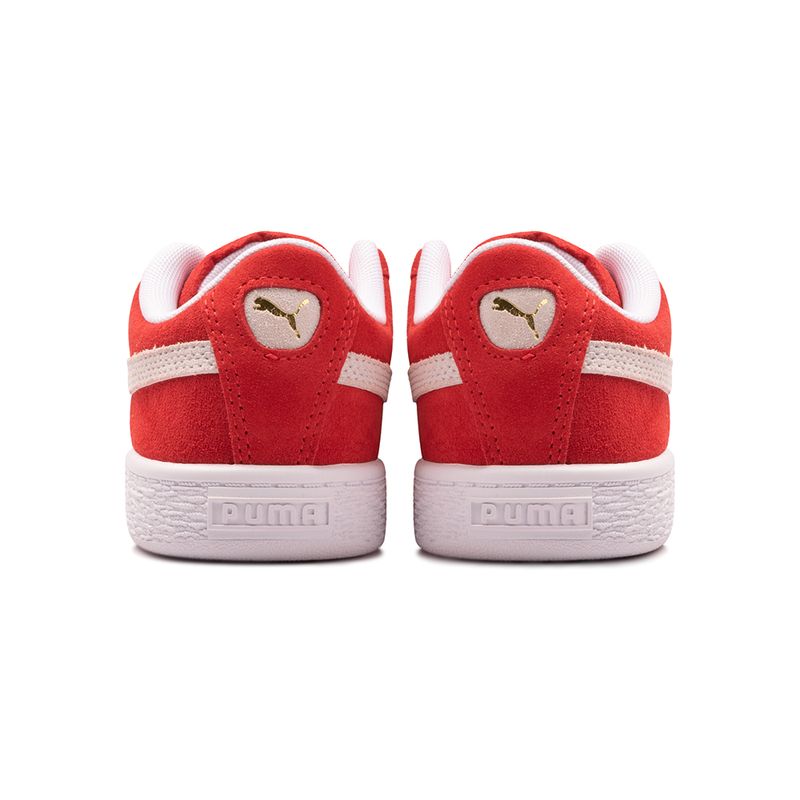 Tenis-Puma-Suede-Classic-XXI-PS-Infantil-Vermelho-6