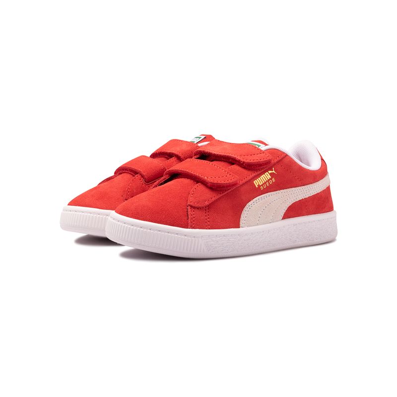 Tenis-Puma-Suede-Classic-XXI-TD-Infantil-Vermelho-5