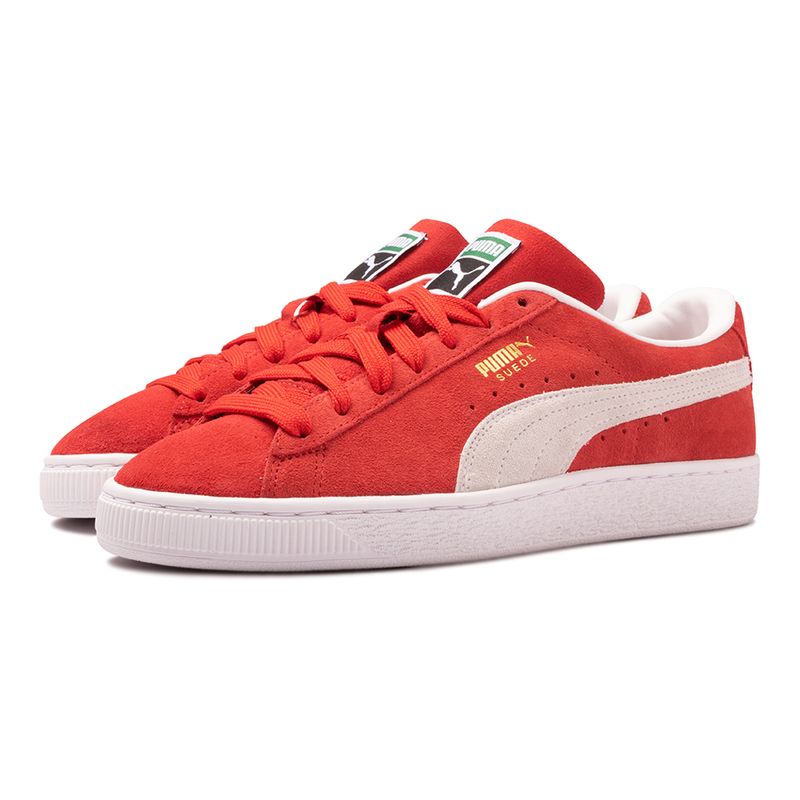 Tenis-Puma-Suede-Classic-XXI-GS-Infantil-Vermelho-5