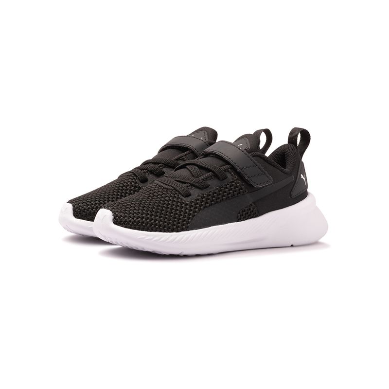 Tenis-Puma-Flyer-Runner-TD-Infantil-Preto