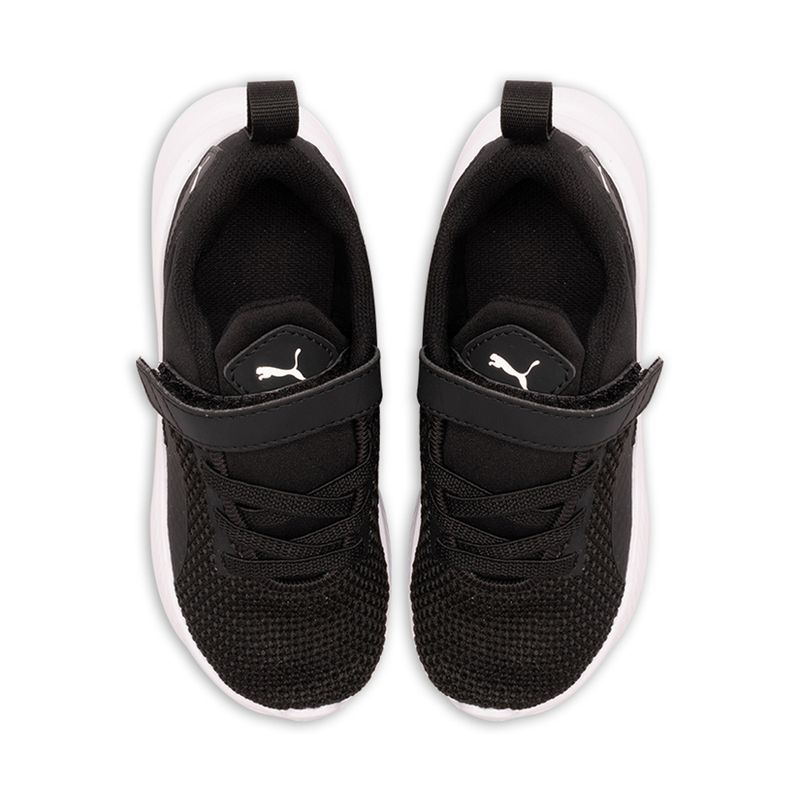 Tenis-Puma-Flyer-Runner-PS-Infantil-Preto