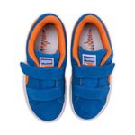 Tenis-Puma-Suede-Teams-PS-Infantil-Azul-4