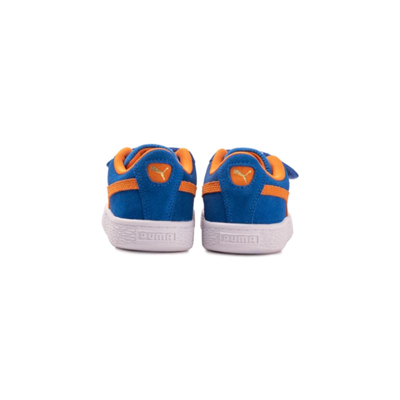 Tenis-Puma-Suede-Teams-TD-Infantil-Azul-6