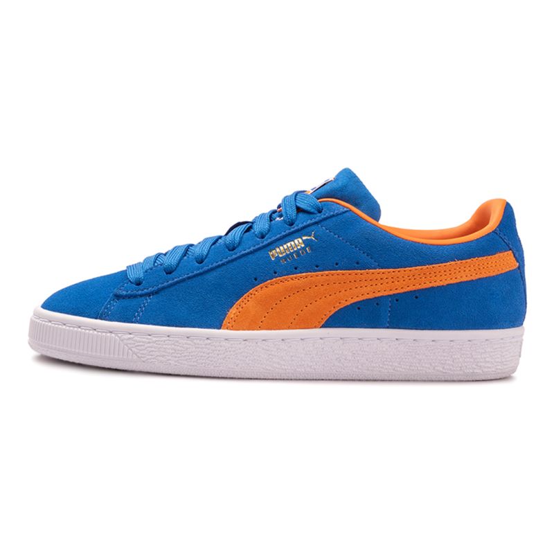 Tenis-Puma-Suede-Teams-GS-Infantil-Azul