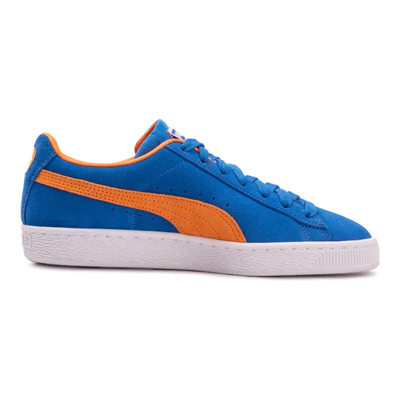 Tenis-Puma-Suede-Teams-GS-Infantil-Azul-3