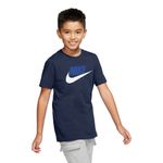 Camiseta-Nike-Futura-IC-Infantil-Azul