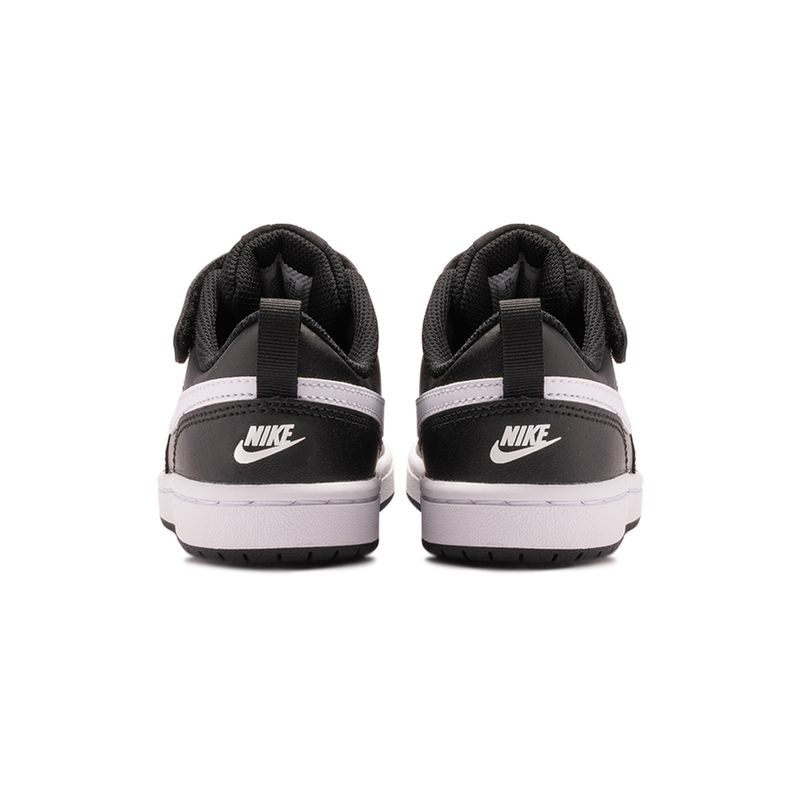 Tenis-Nike-Court-Borough-Low-2-TD-Infantil-Preto