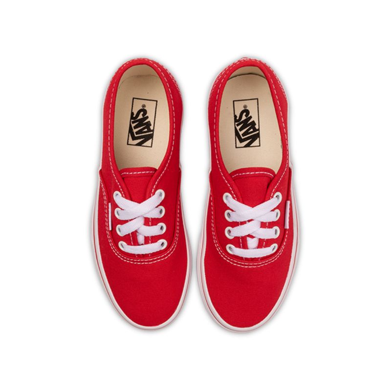 Tenis-Vans-Authentic-PS-Infantil-Vermelho-4