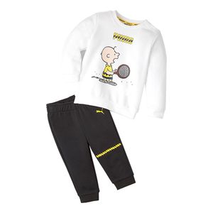 Agasalho Puma X Peanuts Minicats C Jogger Infantil