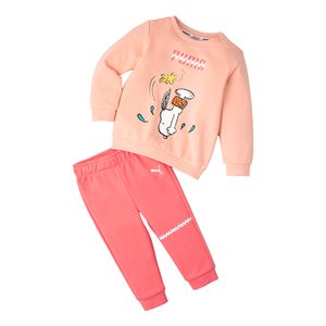 Agasalho Puma X Peanuts Minicats C Jogger Infantil