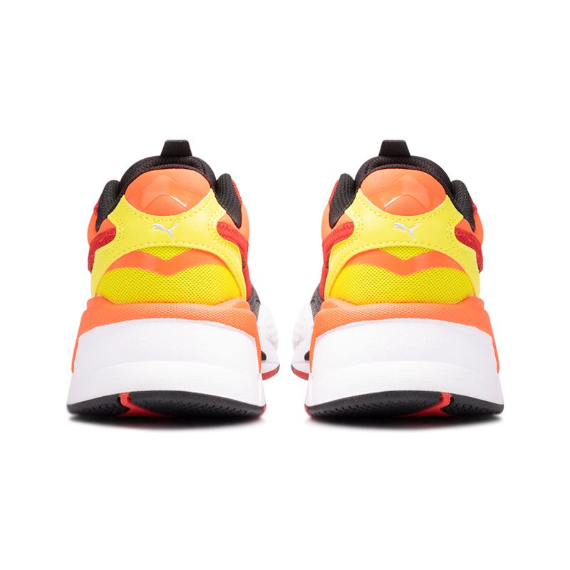 Tenis-Puma-Rs-X³-Neon-Flamme-GS-Infantil-Multicolor