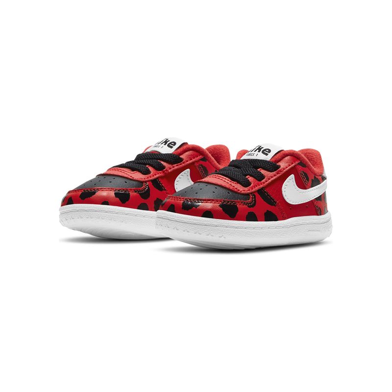 Tenis-Nike-Force-1-SE-TD-Infantil-Vermelho