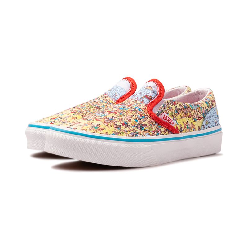 Tenis-Vans-Classic-Slip-On-PS-Infantil-Multicolor