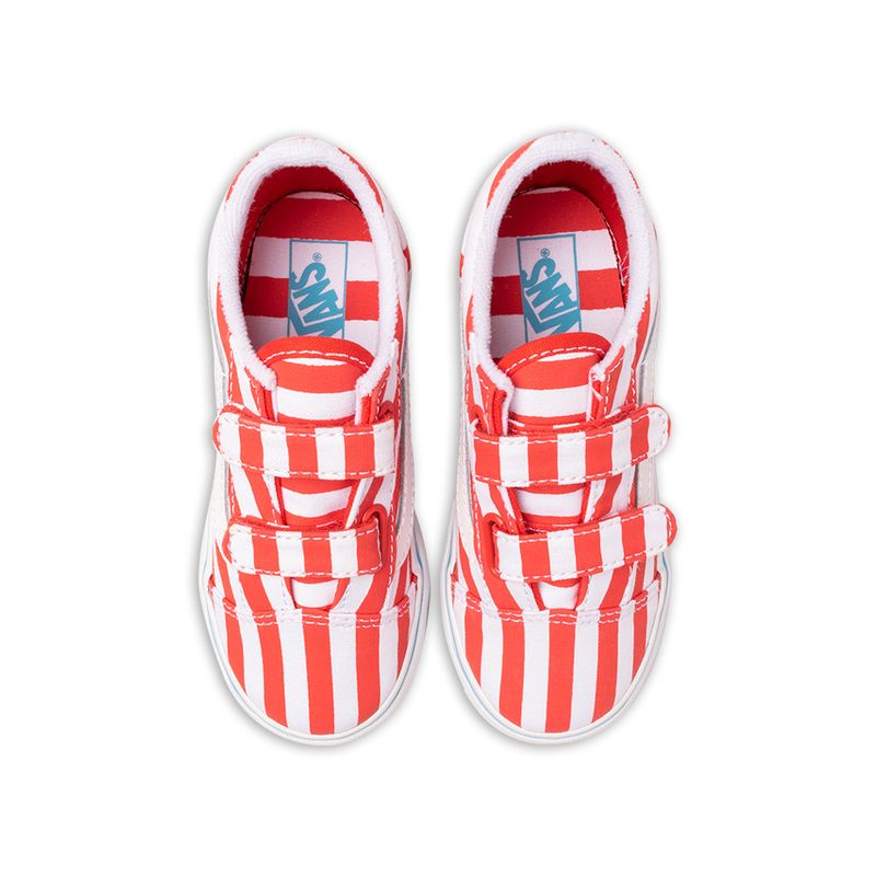 Tênis Vans Old Skaool Infantil Vermelho