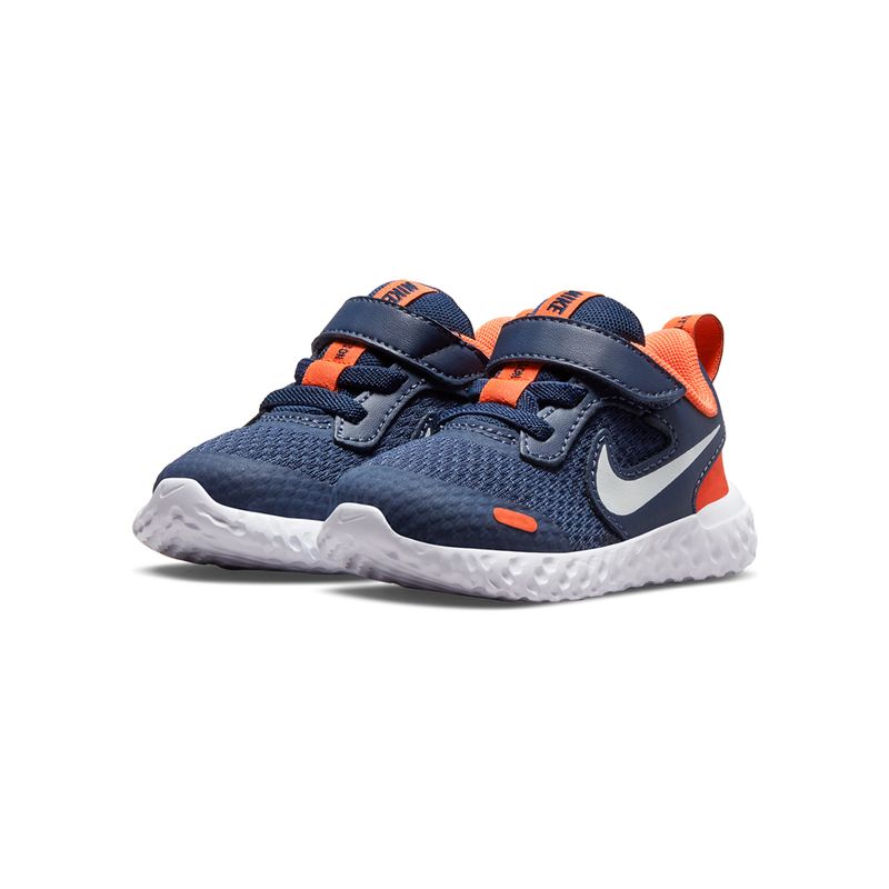 Tenis-Nike-Revolution-5-TD-Infantil-Azul-5