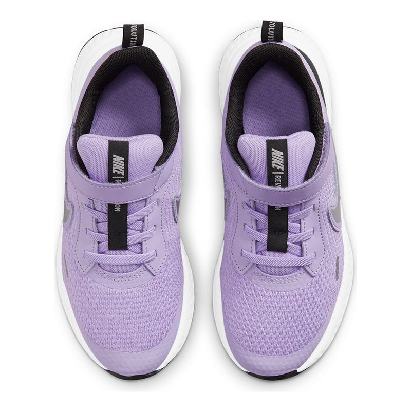 Tenis-Nike-Revolution-5-PS-Infantil-Lilas-4