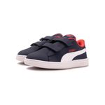 Tenis-Puma-Smash-V2-Sl-Velcro-PS-Infantil-Azul-5