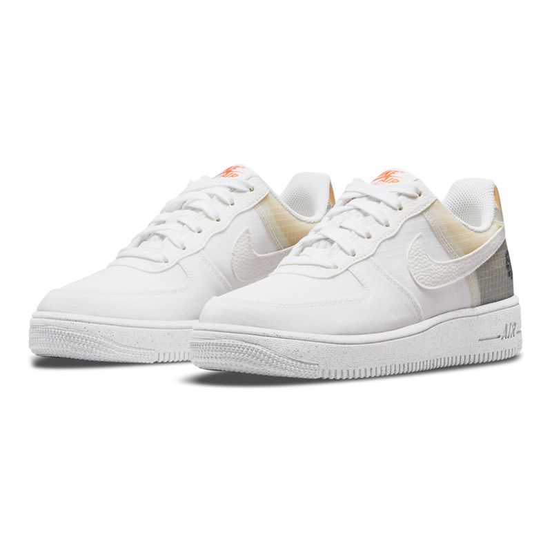 Tenis-Nike-Air-Force-1-Crater-GS-Infantil-Branco-5