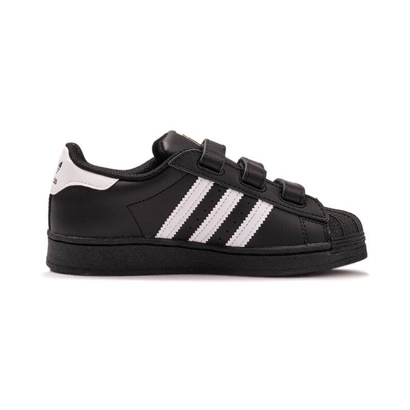 Tenis-adidas-Superstar-PS-Infantil-Preto