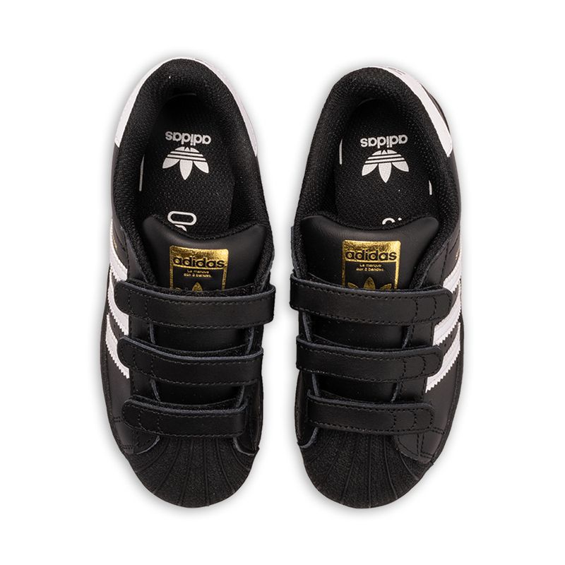 Tenis-adidas-Superstar-PS-Infantil-Preto