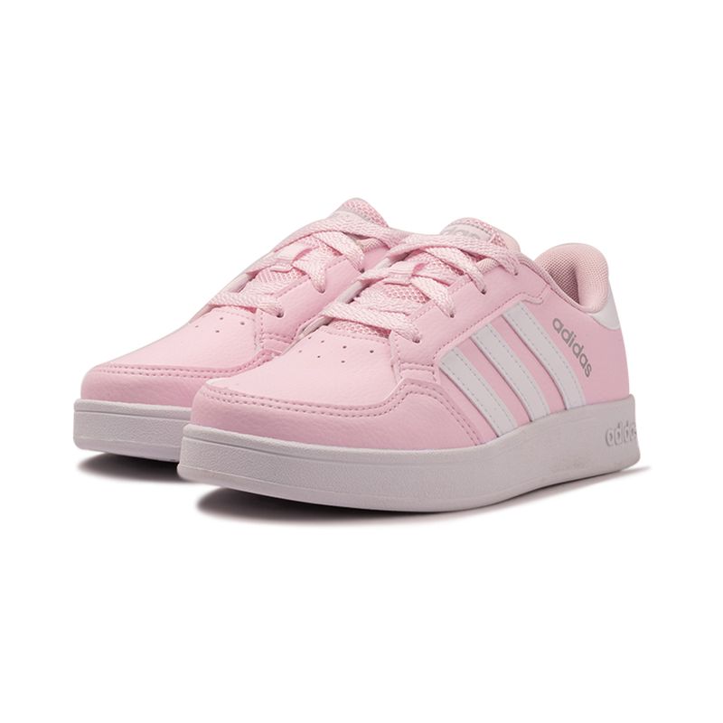 Tenis-adidas-Breaknet-PS-Infantil-Rosa