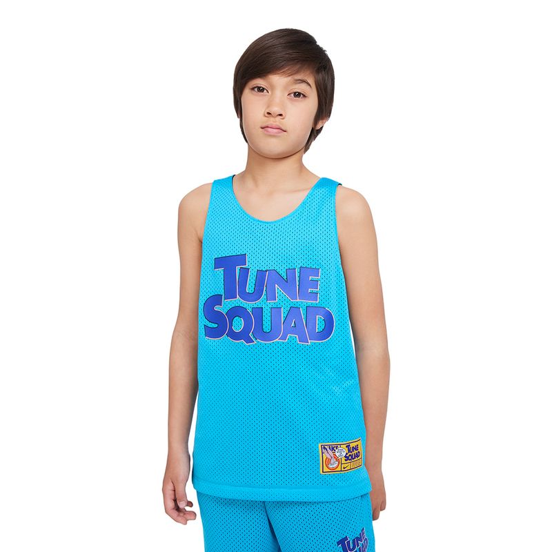 Regata-Nike-x-Space-Jam-Dri-FIT-Tune-Squad-Infantil-Azul