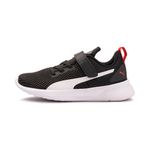 Tenis-Puma-Flyer-Runner-V-PS-BDP-Infantil-Preto