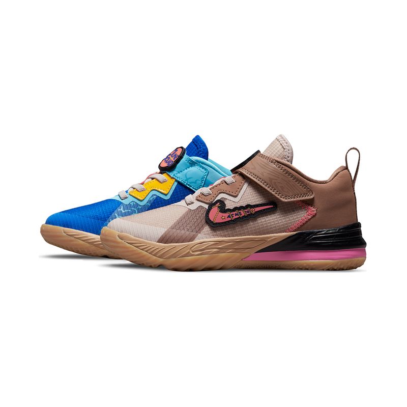 Tenis-Nike-Lebron-XVIII-Low-X-Space-Jam-PS-Infantil-Multicolor