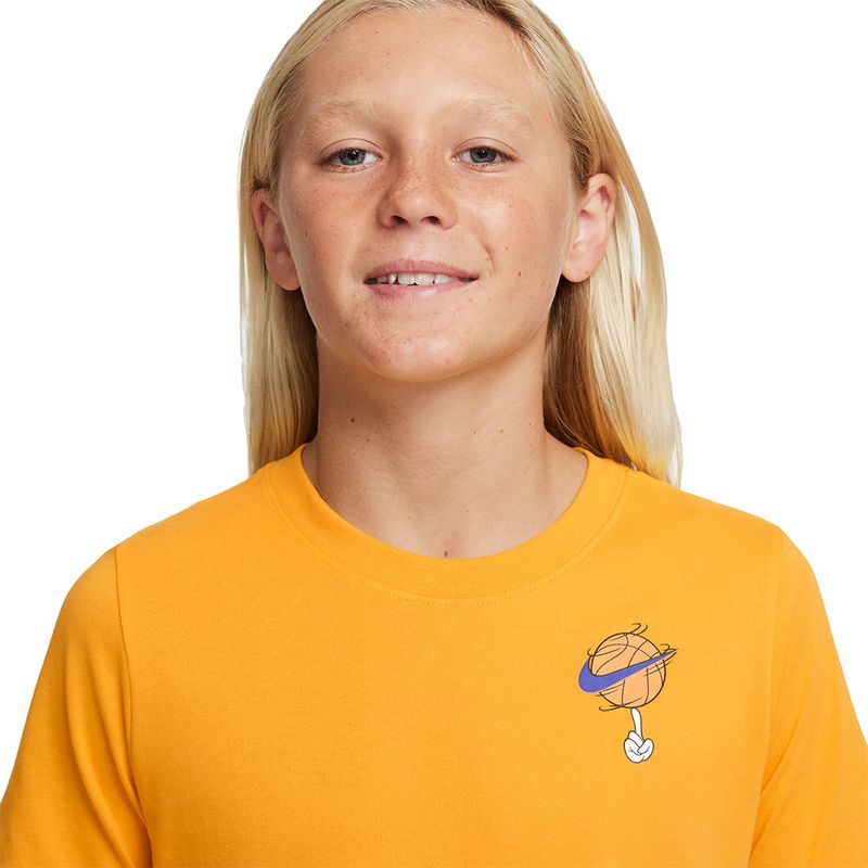 Camiseta-Nike-x-Space-Jam-Dri-FIT-Infantil-Amarela-3