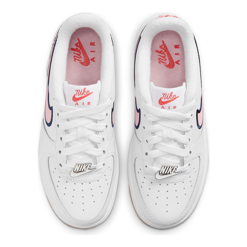 Tenis-Nike-Air-Force-1-Lv8-GS-Infantil-Branco-4