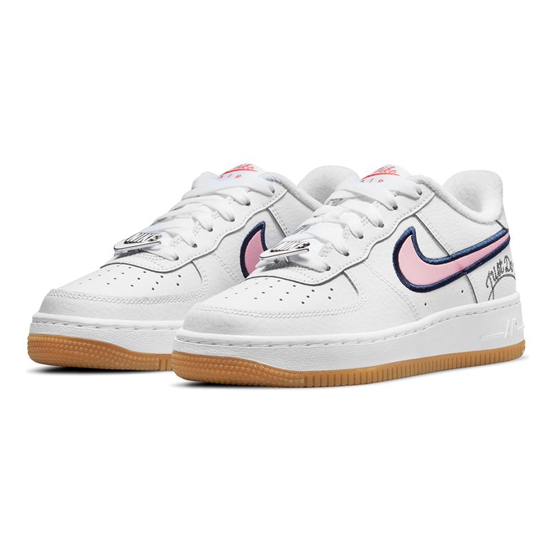 Tenis-Nike-Air-Force-1-Lv8-GS-Infantil-Branco-5