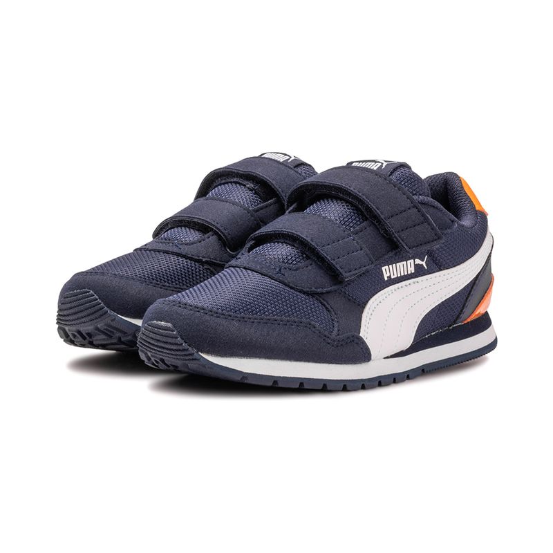 Tenis-Puma-St-Runner-V2-PS-Infantil-Azul-5