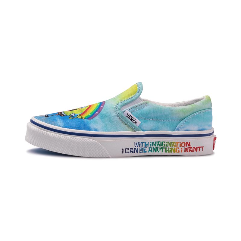 Tenis-Vans-Classic-Slip-on-PS-Infantil-Azul