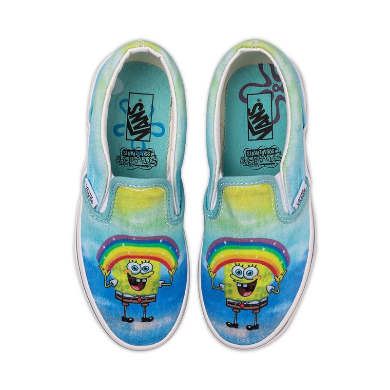 Tenis-Vans-Classic-Slip-on-PS-Infantil-Azul-4