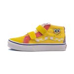 Tenis-Vans-Sk8-mid-Reissue-Velcro-PS-Infantil-Amarelo
