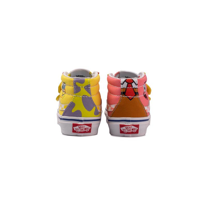 Tenis-Vans-Sk8-mid-Reissue-Velcro-TD-Infantil-Amarelo-6