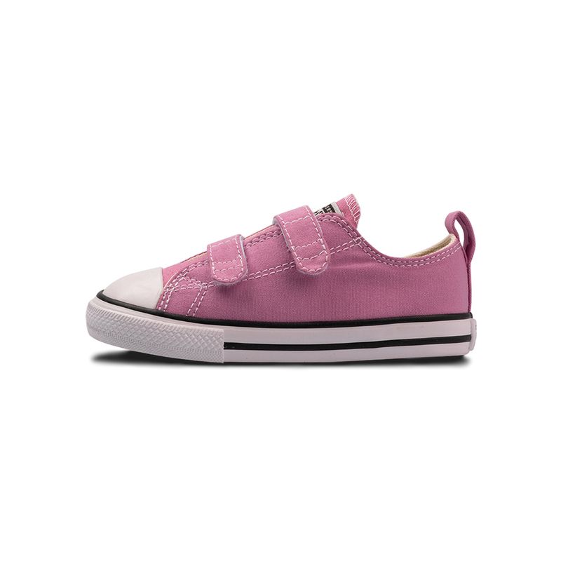 Tenis-Converse-Chuck-Taylor-All-Star-2V-Seasonal-TD-Infantil-Rosa