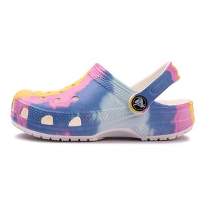 Sandália Crocs Classic Tie Dye PS/GS Infantil