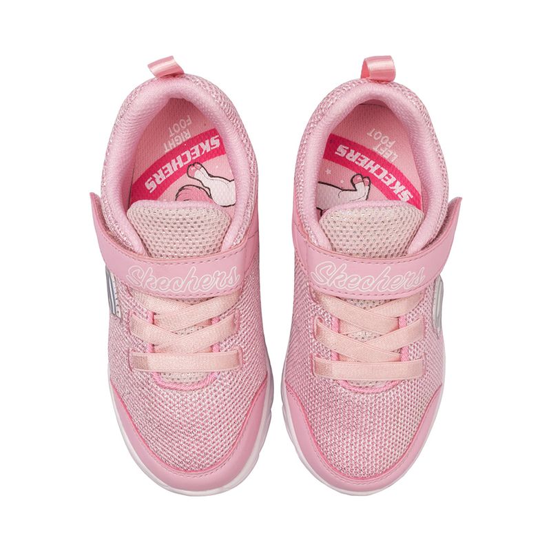 Tenis-Skechers-Comfy-Flex-Moving-On-PS-Infantil-Rosa-4