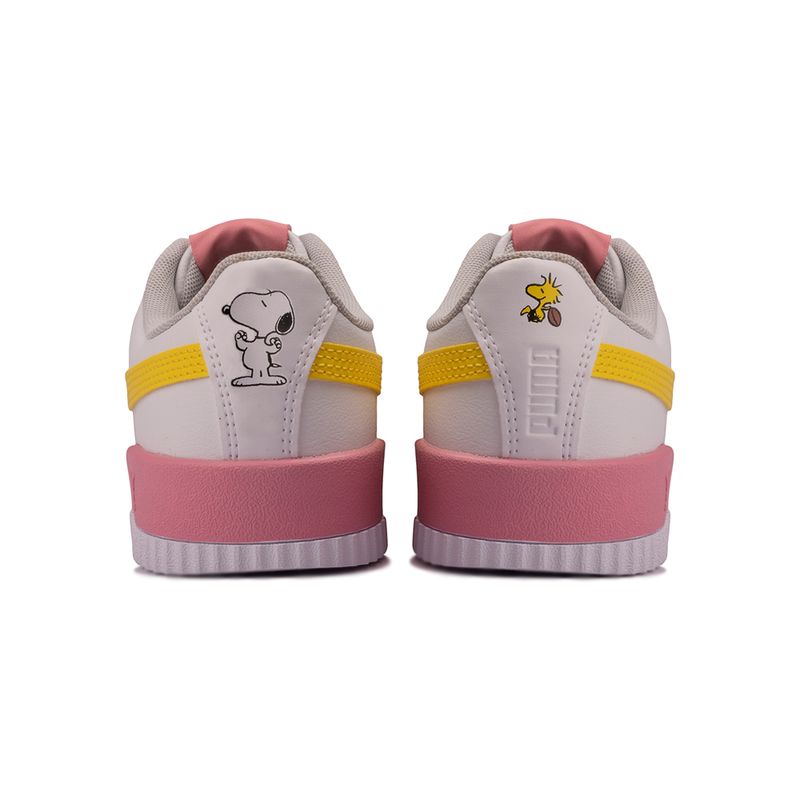 Tenis-Puma-x-Peanuts-Carina-GS-Infantil-Branco-6