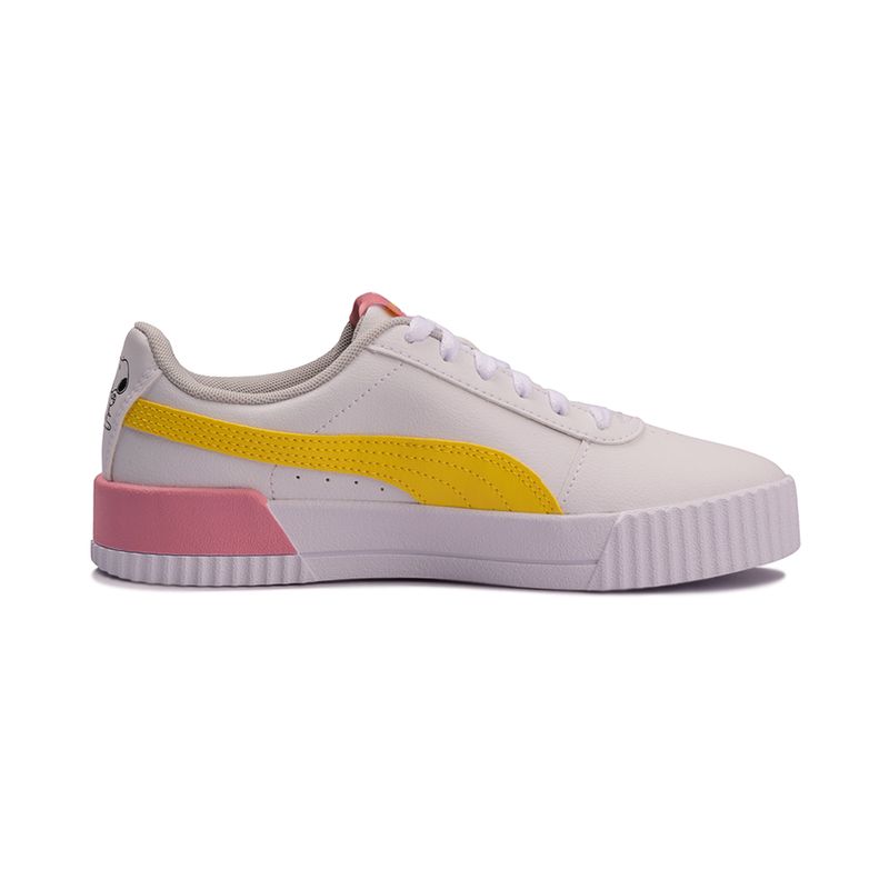 Tenis-Puma-x-Peanuts-Carina-PS-Infantil-Branco-3