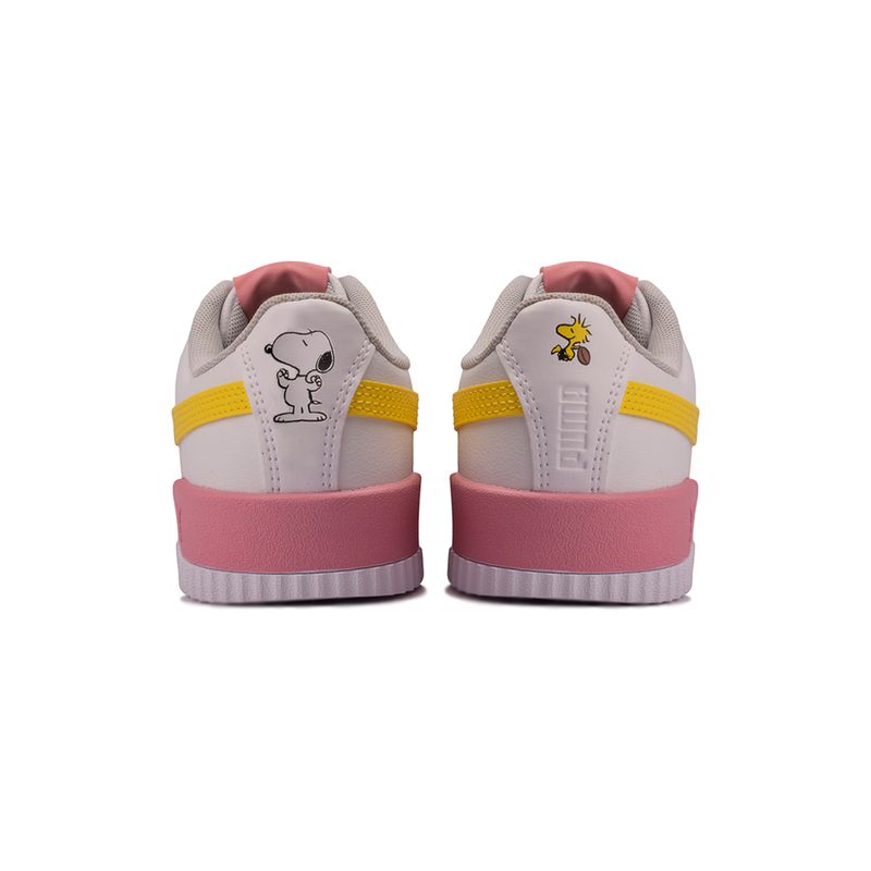 Tenis-Puma-x-Peanuts-Carina-PS-Infantil-Branco-6