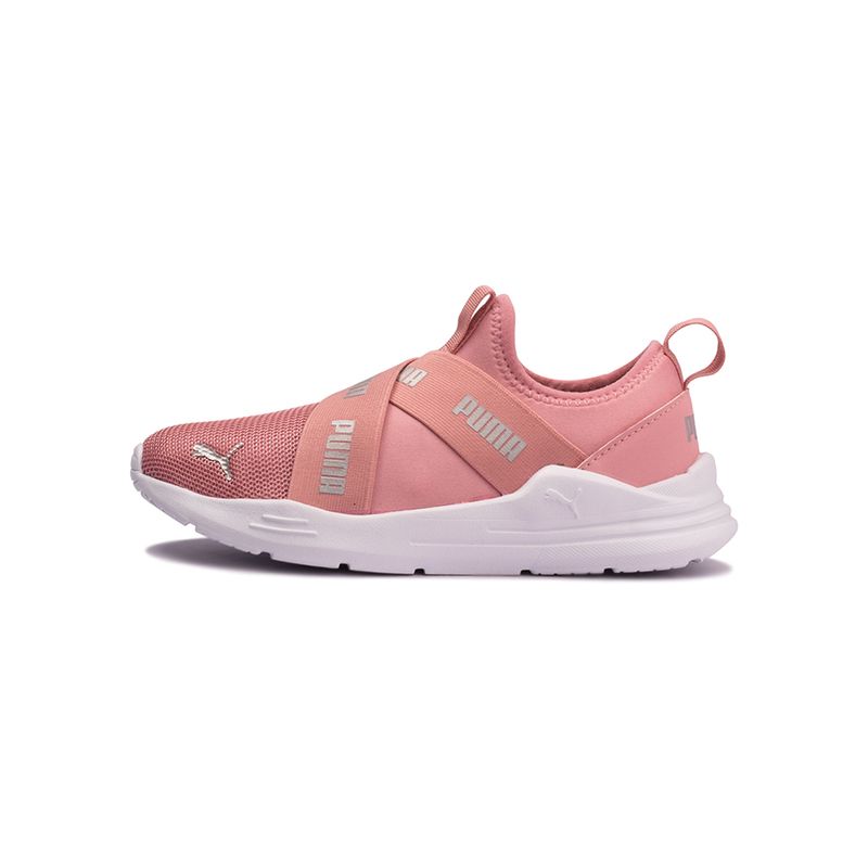 Tenis-Puma-Wired-Run-Slip-On-TD-BDP-Infantil-Rosa